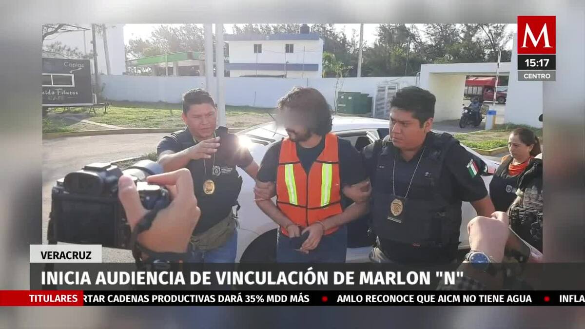 Inicia audiencia de vinculación del presunto feminicida Marlón "N"