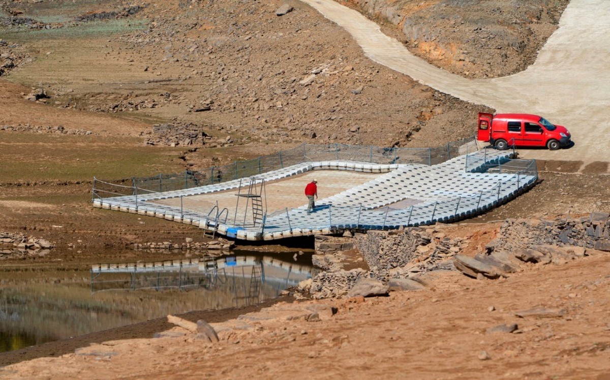 La sequía pone en estado de alerta a todo Portugal. (AFP)