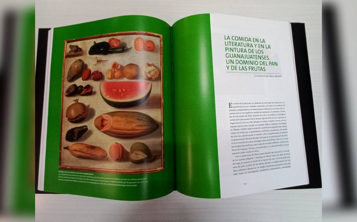 libro "Guanajuato a través de su cocina".-