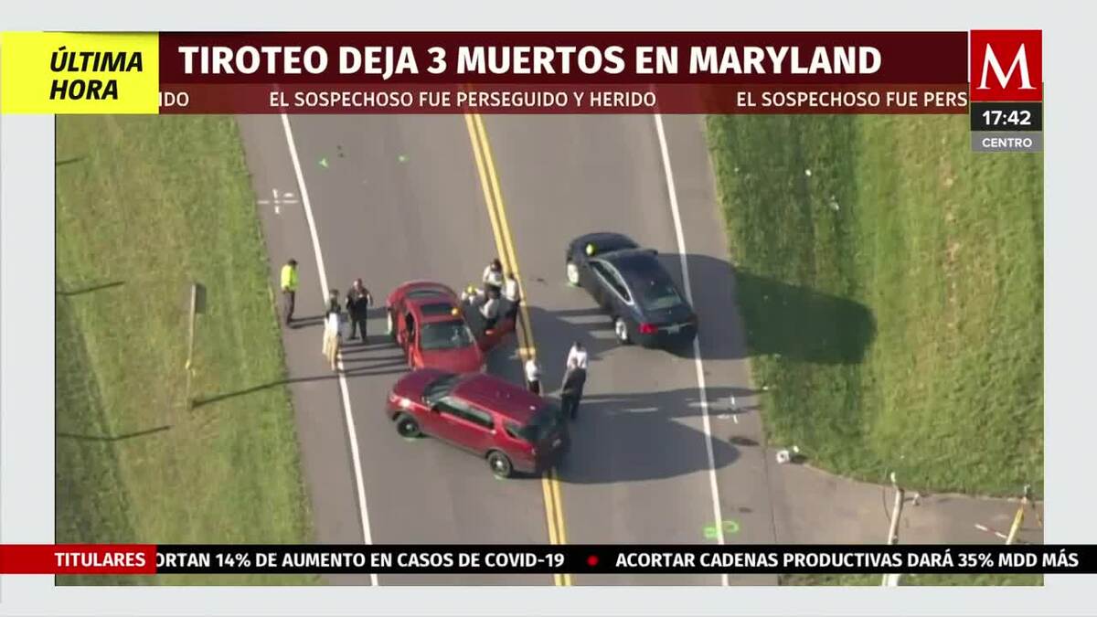 Tiroteo dentro de un negocio en Maryland deja 3 muertos