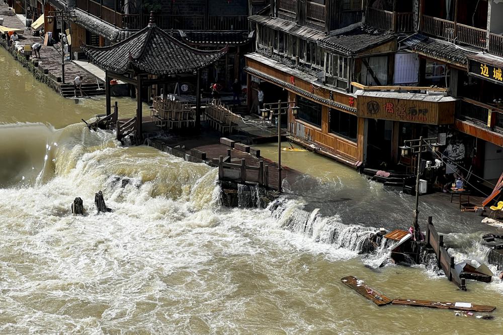 Las tormentas en Hunan han alcanzado niveles históricos (Especial)