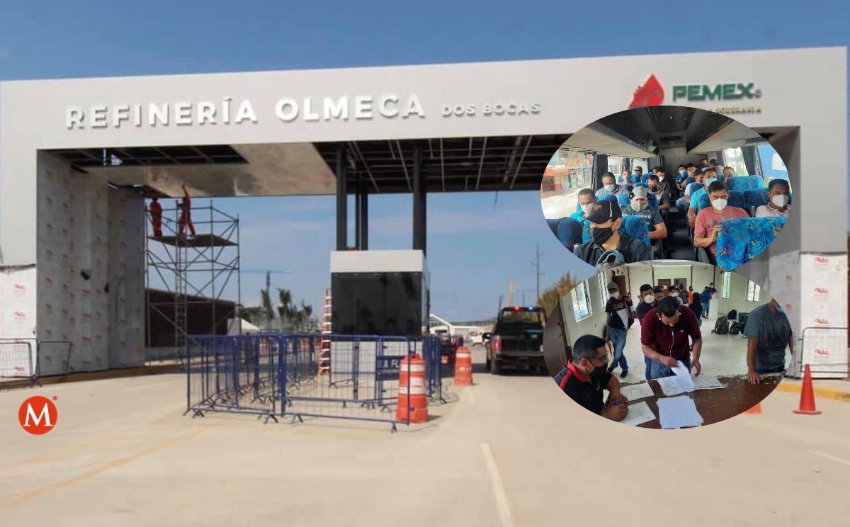 Trabajadores de Tamaulipas tendrán empleo en la Refinería Dos Bocas.