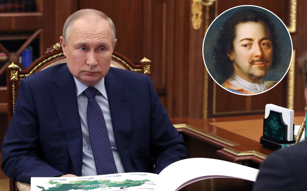 Vladimir Putin comparó sus acciones como las que hizo el zar Pedro I. (AP / Dominio Publico)