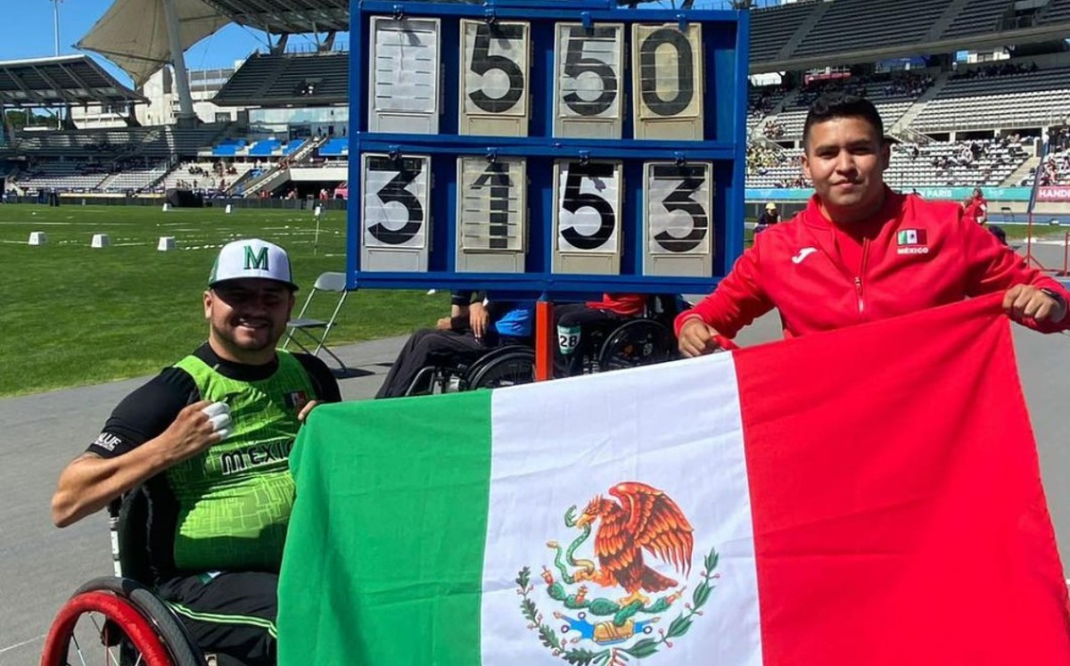 Mario Santana Ramos en el Grand Prix de Para-atletismo de París 2024 (Mario Santana)