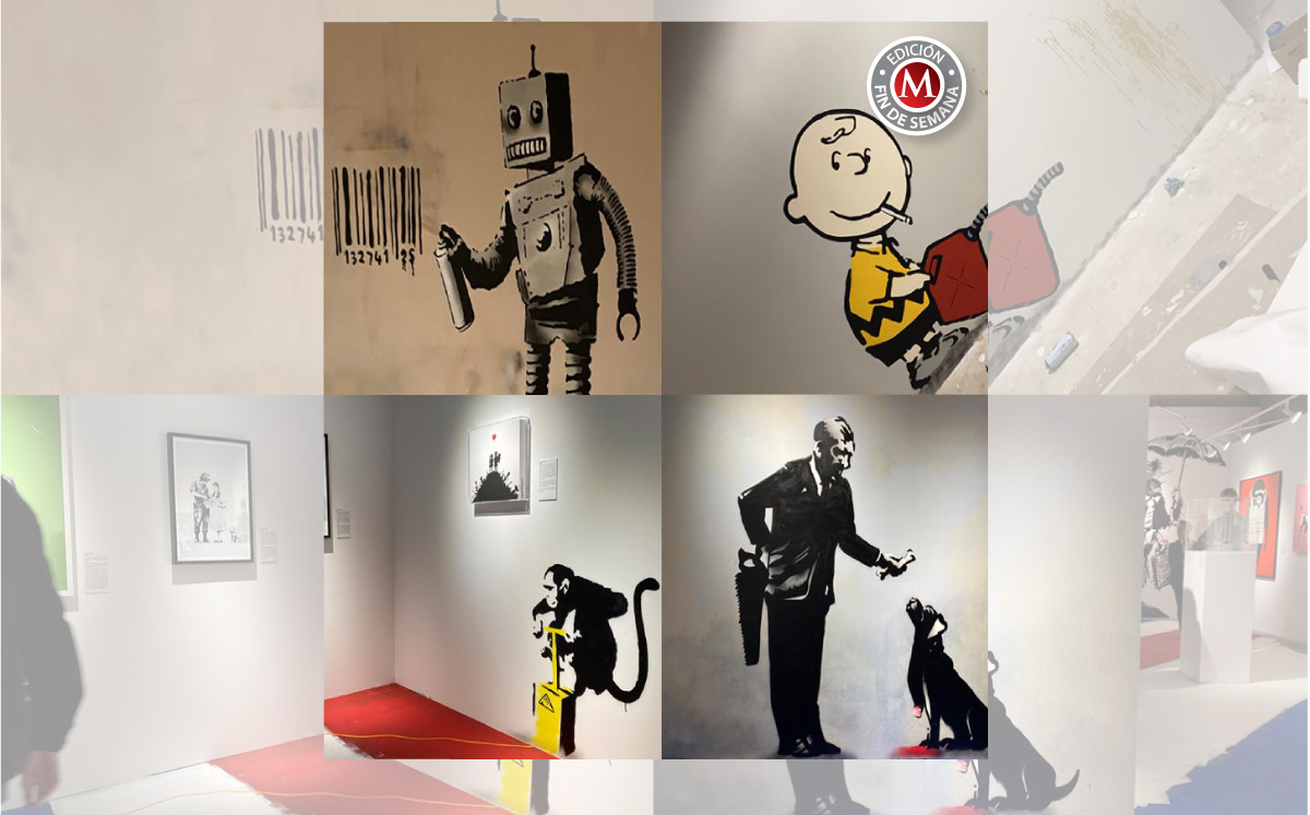 La muestra rinde tributo al artista del street art. (Especial)