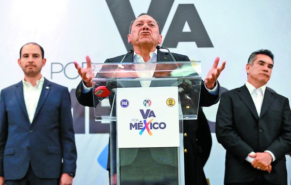 Presentación del acuerdo de la oposición. Jesús Quintanar