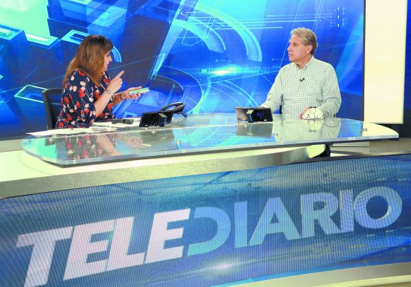 El titular de AyD estuvo en entrevista con María Julia Lafuente para Telediario. Raúl Palacios