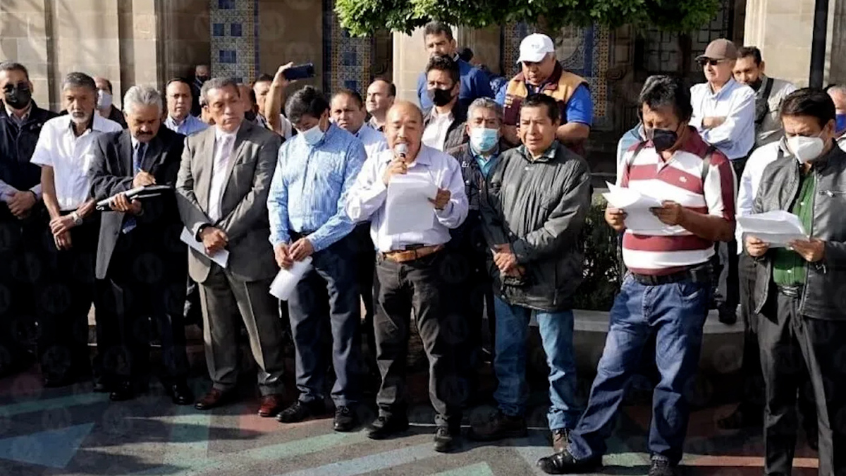 Transportistas de CdMx rechazan aumento de tarifa