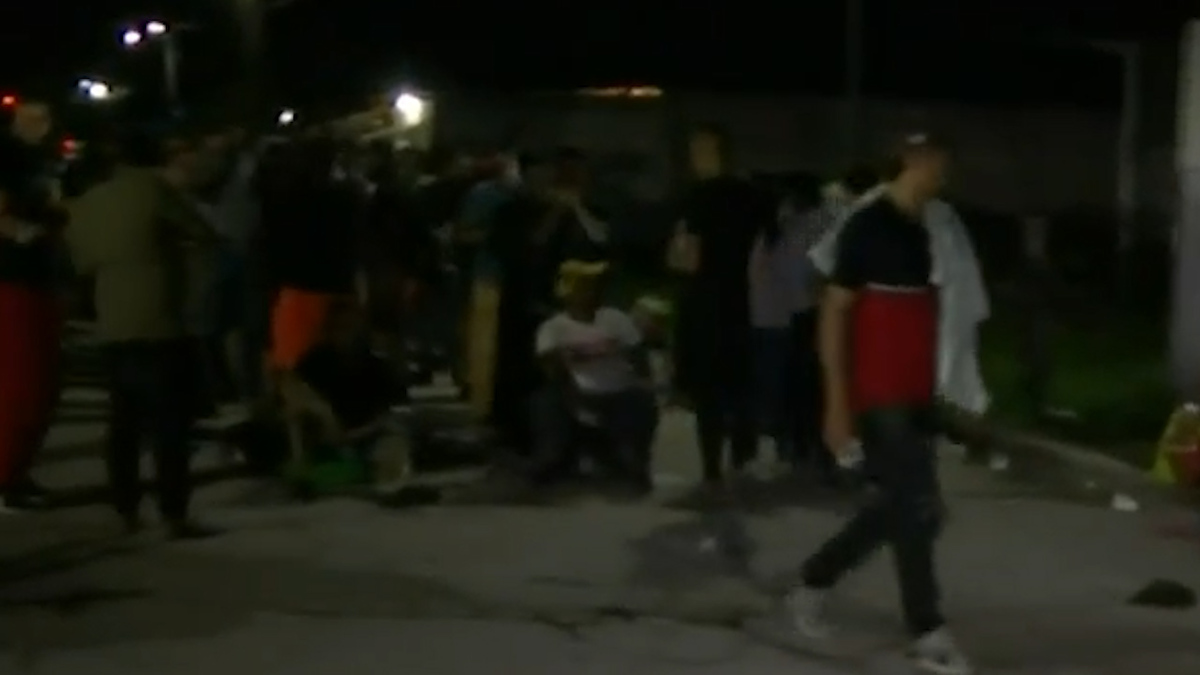 Caravana migrante se disuelve en Chiapas