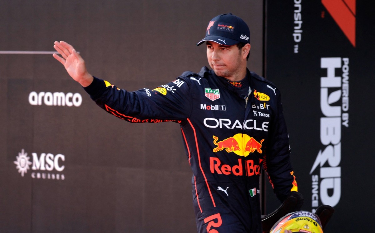 'Checo' Pérez tras el Gran Premio de Azerbaiyán (Reuters)