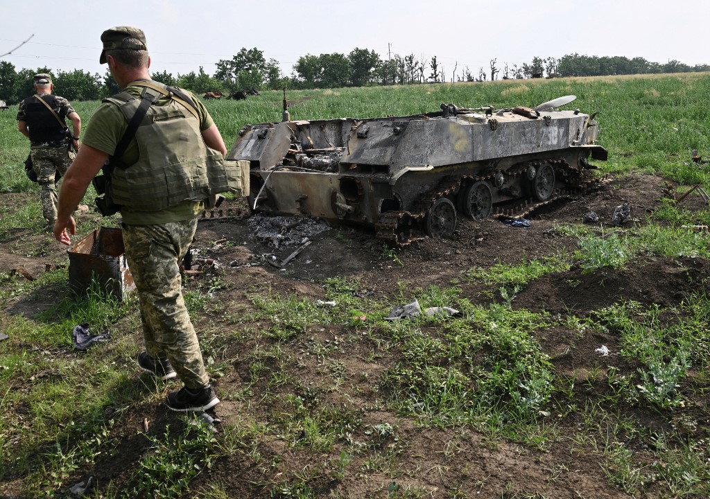 La guerra entre Rusia y Ucrania se acerca a su cuarto mes, con un conflicto enfocado al desgaste. (AFP)