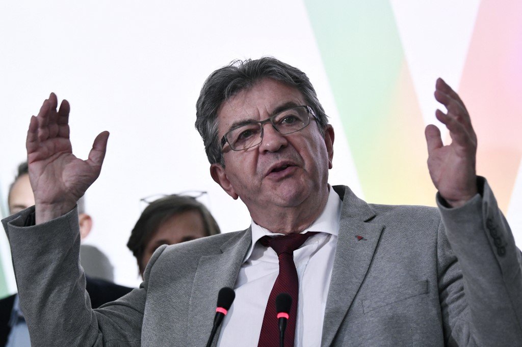Jean-Luc Mélenchon, candidato a primer ministro de Francia. (AFP)