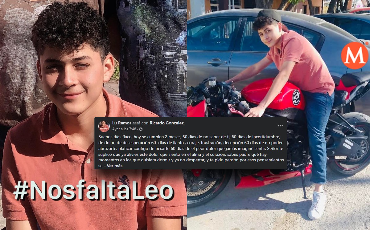 Madre escribe en su Facebook mensajes para su hijo desaparecido