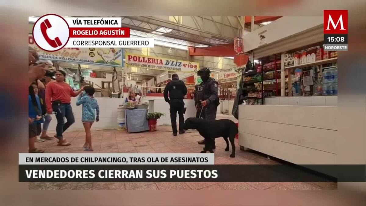 Vendedores de pollo cierran sus puestos en Guerrero