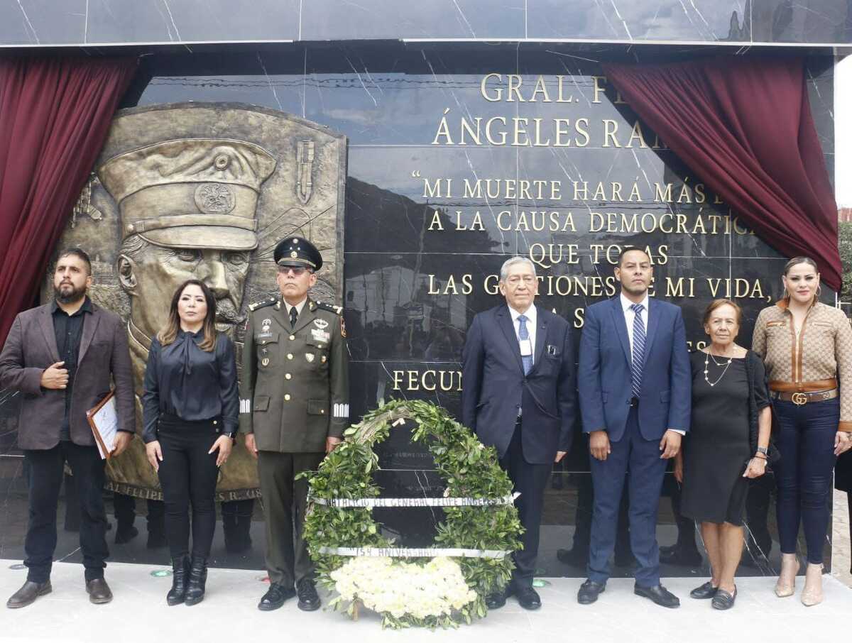 Conmemoración del natalicio del general Felipe Ángeles (Cortesía)