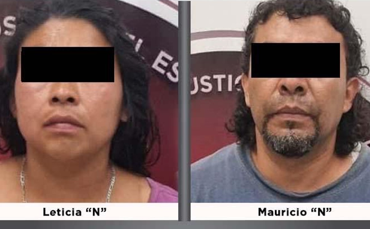 La fiscalía mexiquense les decretó prisión preventiva oficiosa.