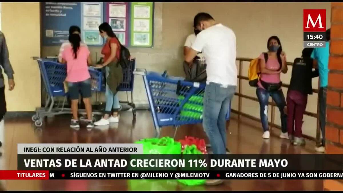 Las ventas de ANTAD aumentaron un 11% durante el mes de mayo