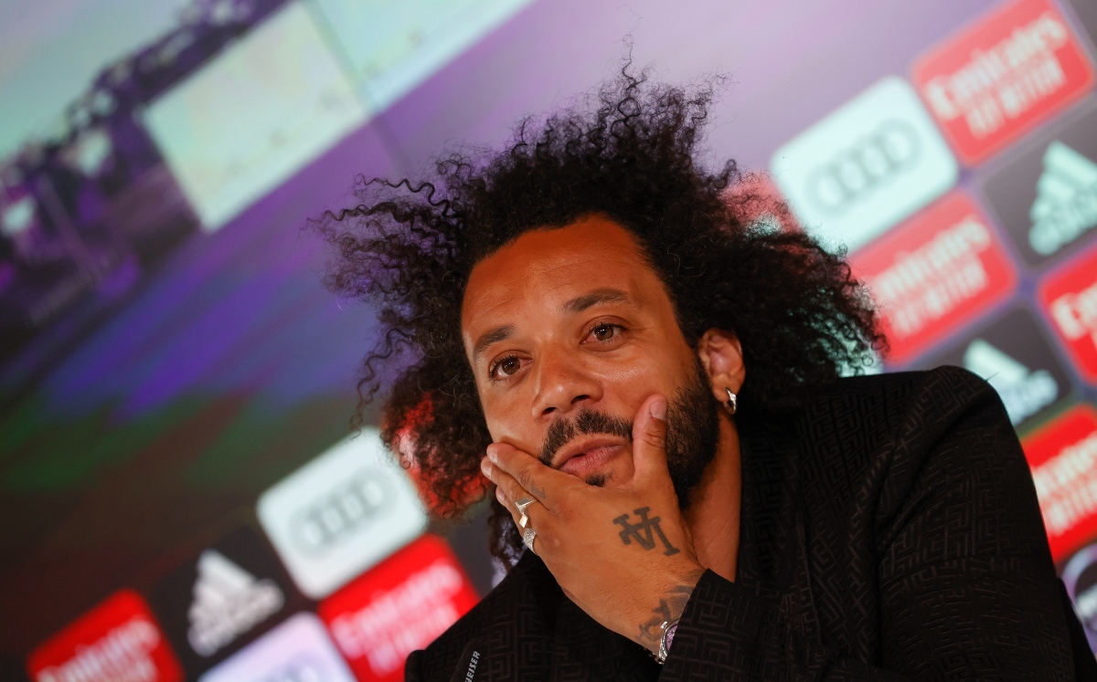 Marcelo se despide del Real Madrid entre lágrimas (EFE)