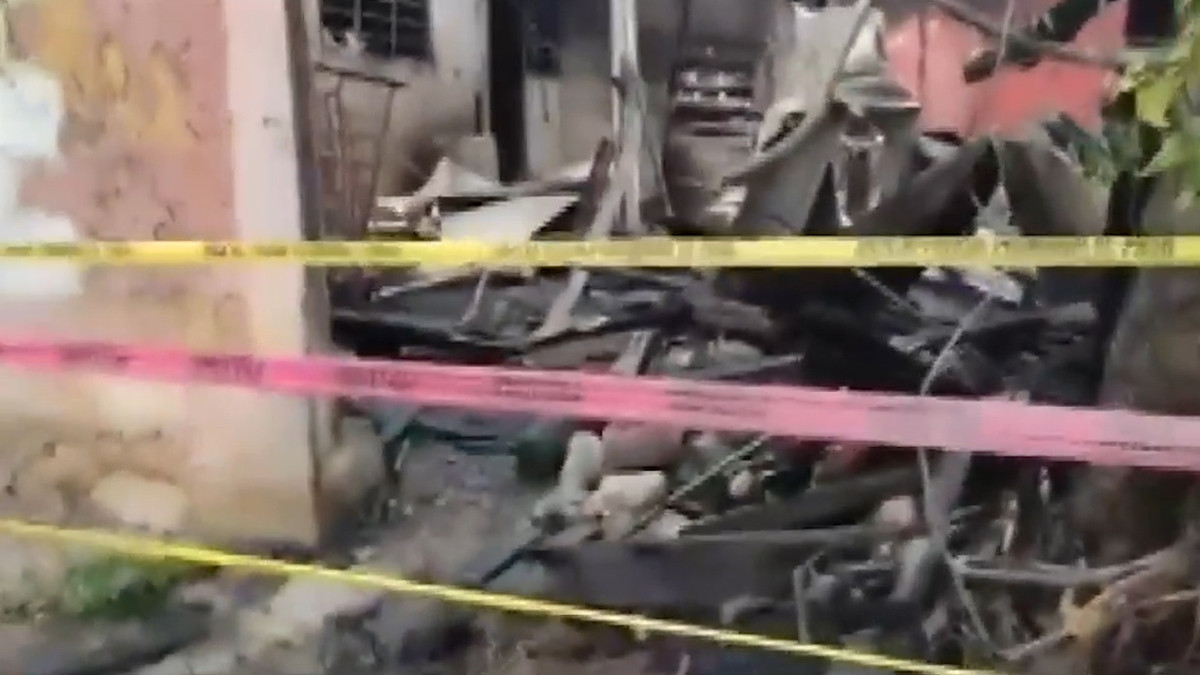 Tres menores murieron en un incendio habitacional en Veracruz