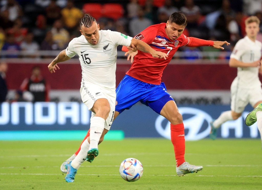 Costa Rica vs Nueva Zelanda, en vivo