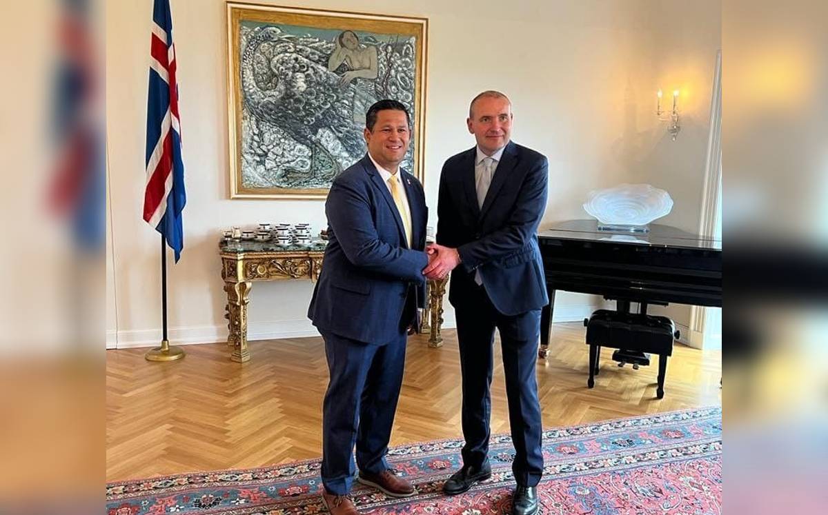 El gobernador de Guanajuato realizó una visita a Islandia.-