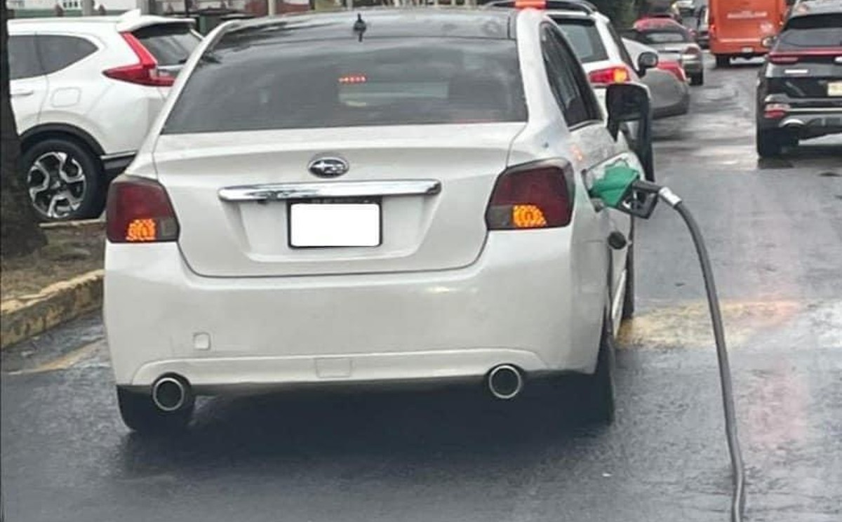 El hecho fue captado y difundido en redes sociales. (Especial)