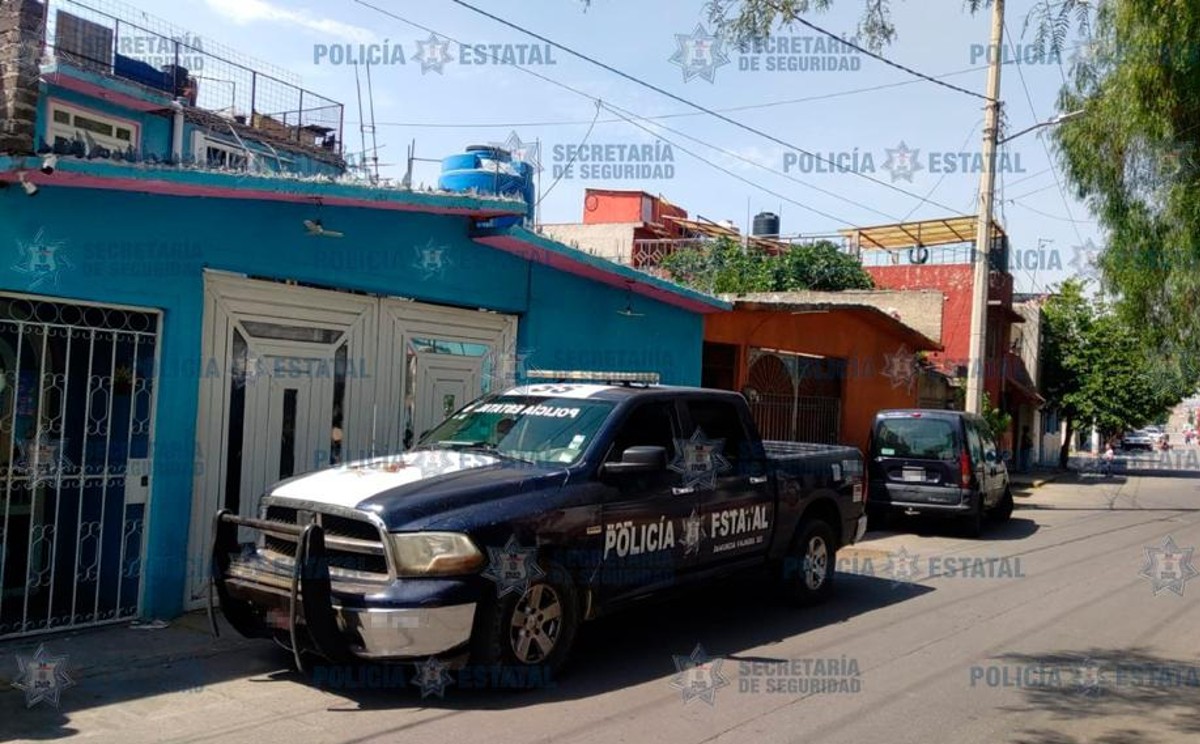 La casa del hallazgo quedó bajo resguardo. (Especial)
