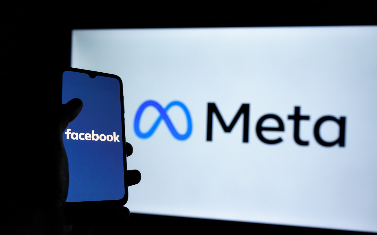 Meta, propietaria de Facebook (Shutterstock).