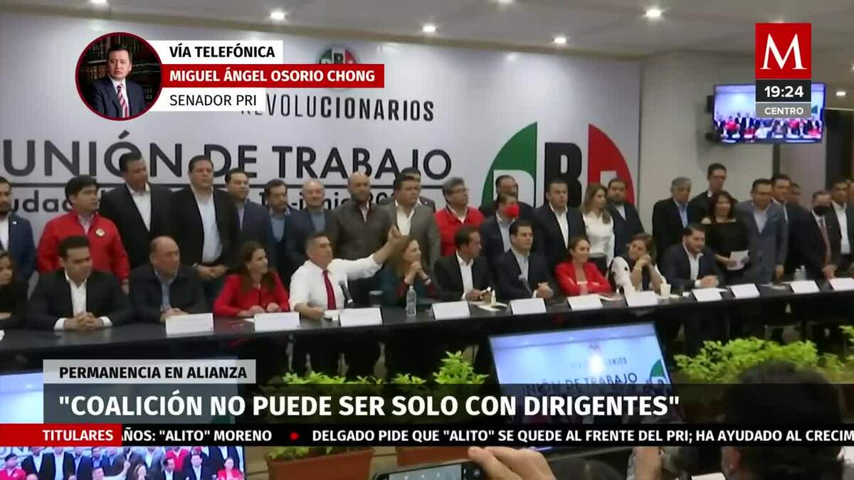 "Planteamos más que continuidad de Alejandro Moreno"; Osorio Chong