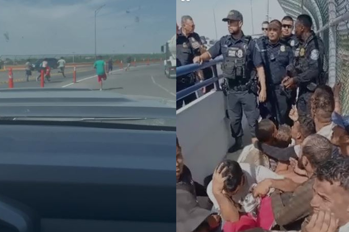 En diferentes videos se muestra la persecución y detención | Milenio Digital