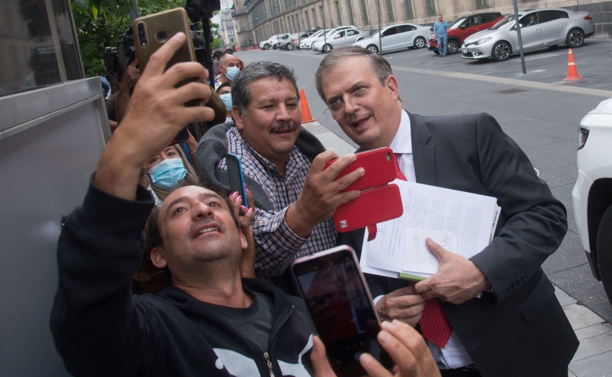 El canciller y el titular de Segob acudieron a la reunión de AMLO con John Kerry. | Cuartoscuro
