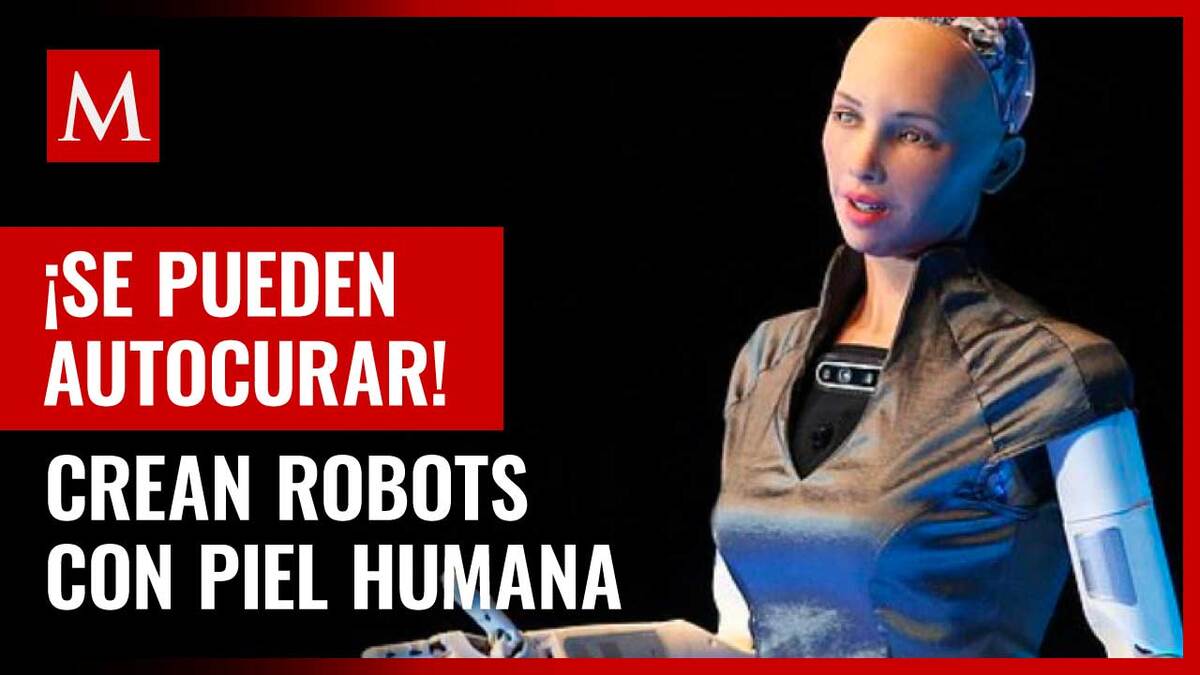 Científicos crean piel parecida a la humana para robots