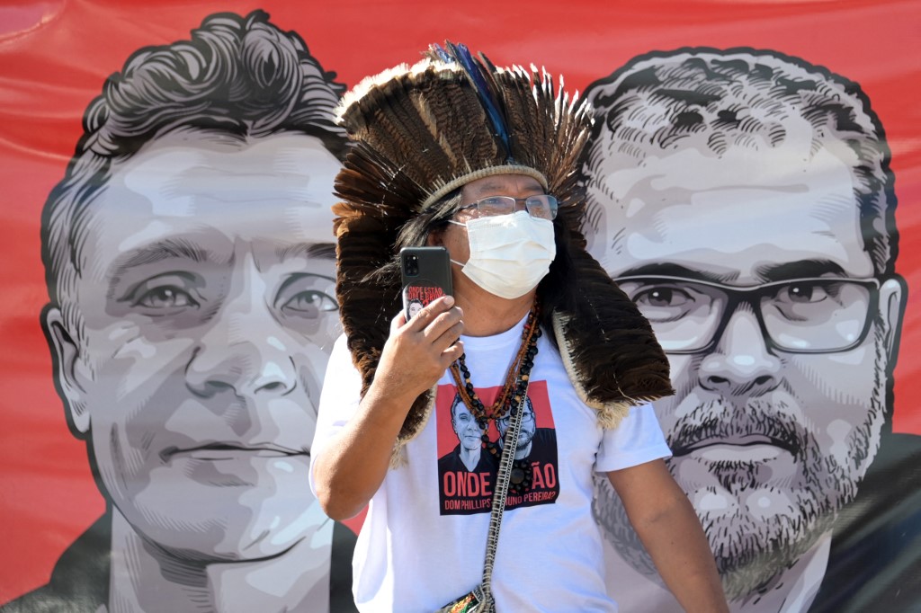 Dom Phillips y Bruno Pereira fueron asesinado durante un reportaje en el Amazonas. (AP)