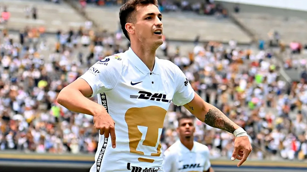 Juan Dinenno renueva con Pumas; hay 'Comandante' hasta 2024