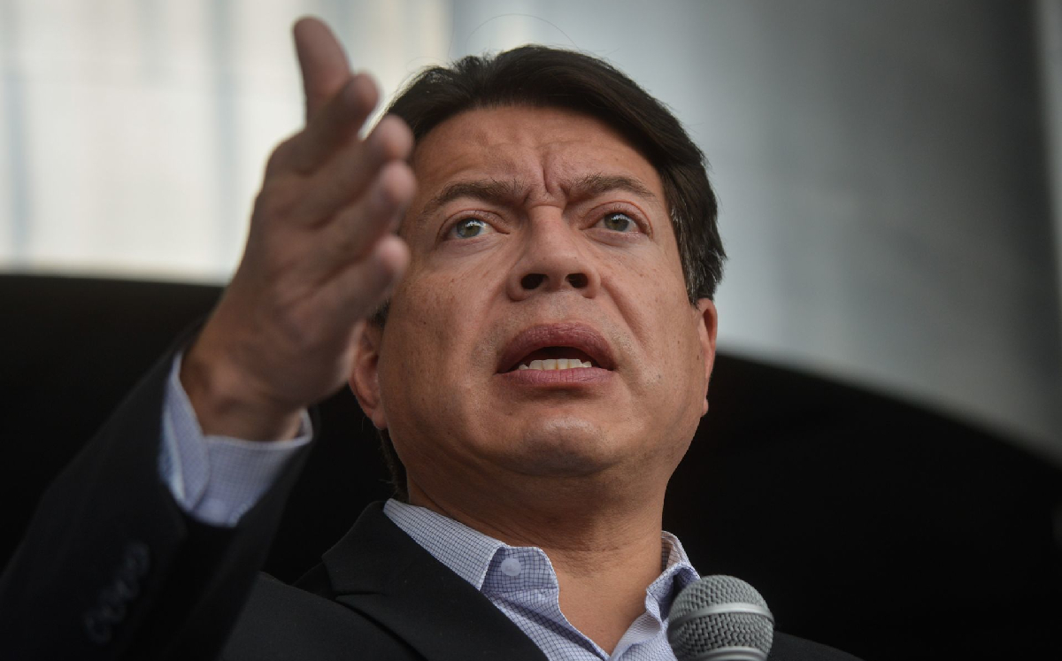 Mario Delgado, dirigente nacional de Morena, en la FGR para presentar una denuncia. | Cuartoscuro