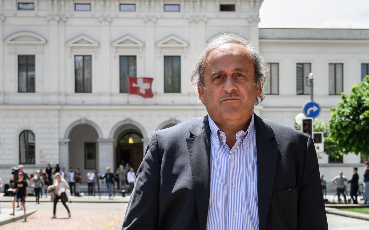 Michel Platini, ex presidente de la UEFA (AFP)