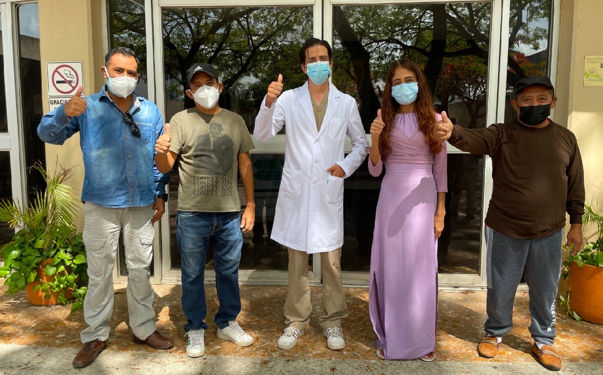 Los pacientes agradecieron a las familias de los donadores por la oportunidad. | Especial