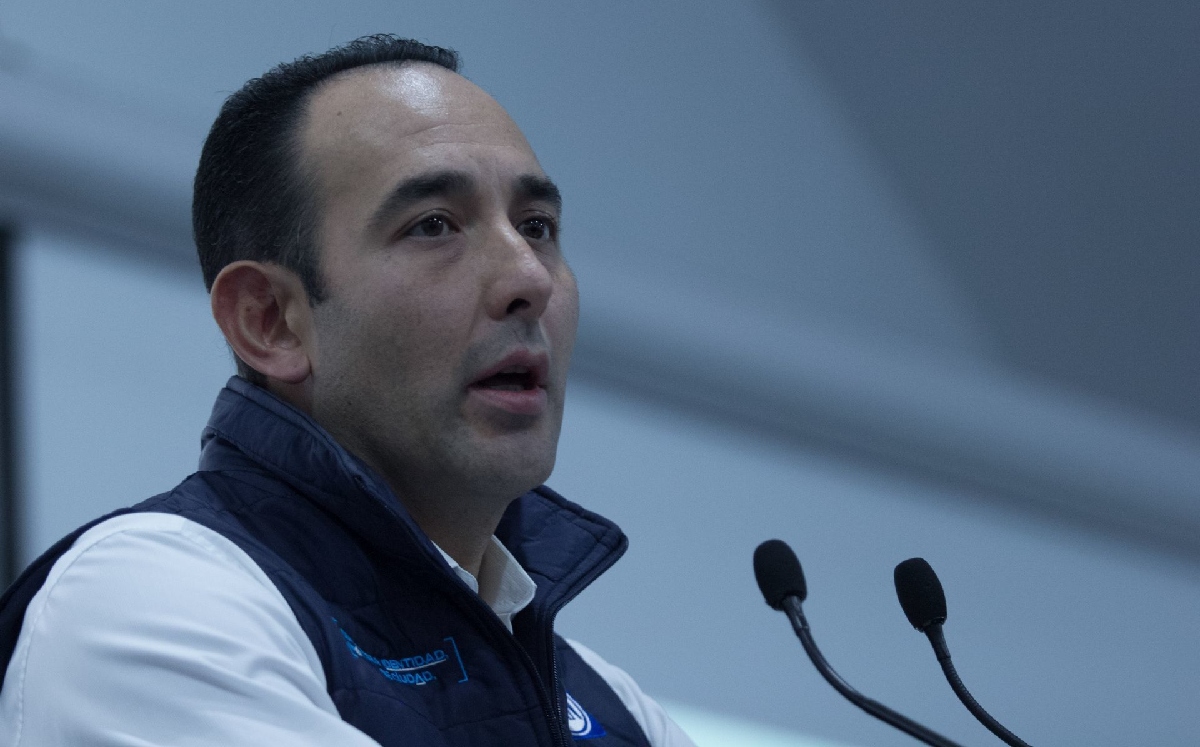 El ex senador panista, Roberto Gil Zuarth, en una conferencia de prensa. | Cuartoscuro