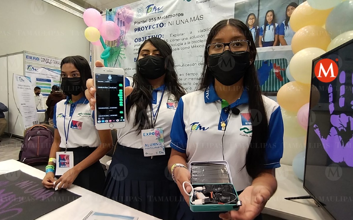 Alumnas del Conalep crean rastreador para desapariciones