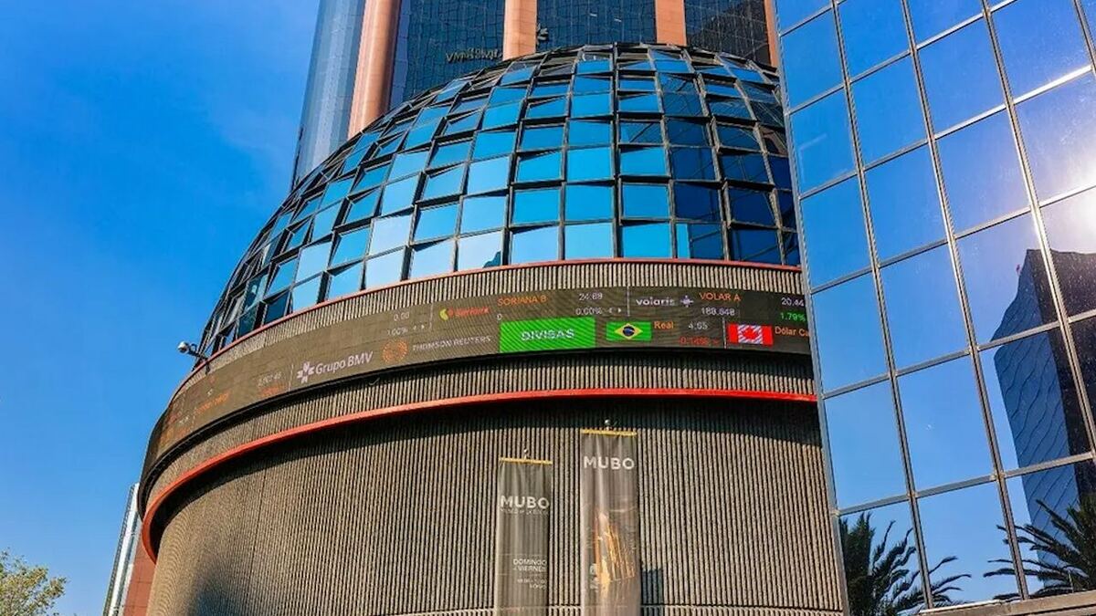 Bolsa mexicana y Wall Street, con tendencia negativa