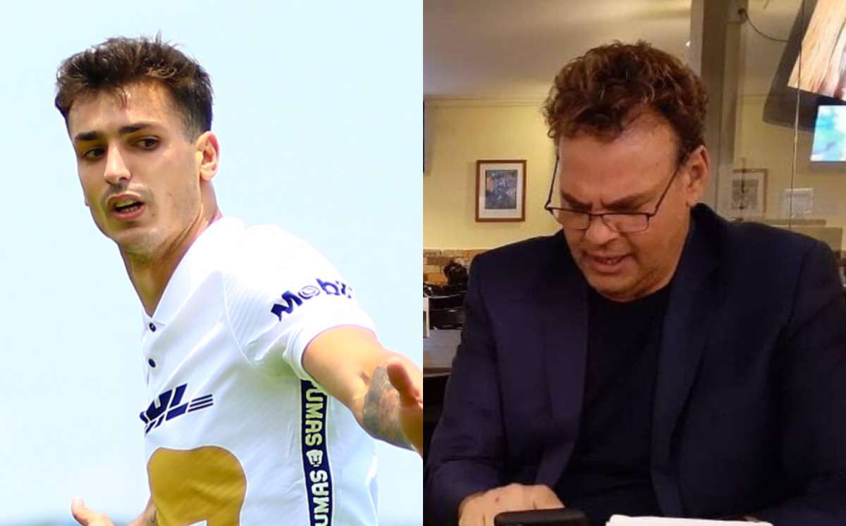 Dinenno le responde a Faitelson de la misma manera ((Imago7/Instagram)