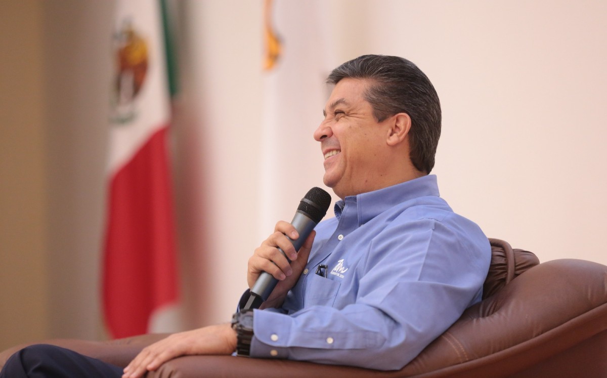 Francisco García Cabeza de Vaca, gobernador de Tamaulipas.