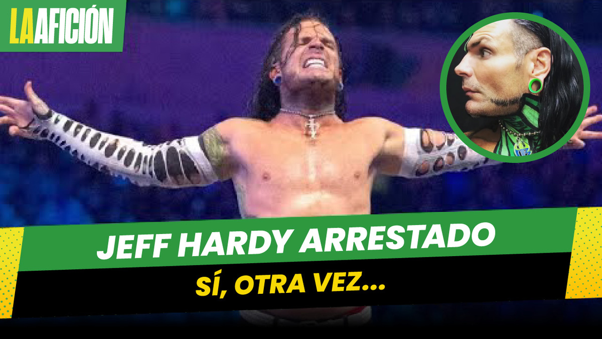Jeff Hardy de AEW es arrestado por conducir en estado de ebriedad