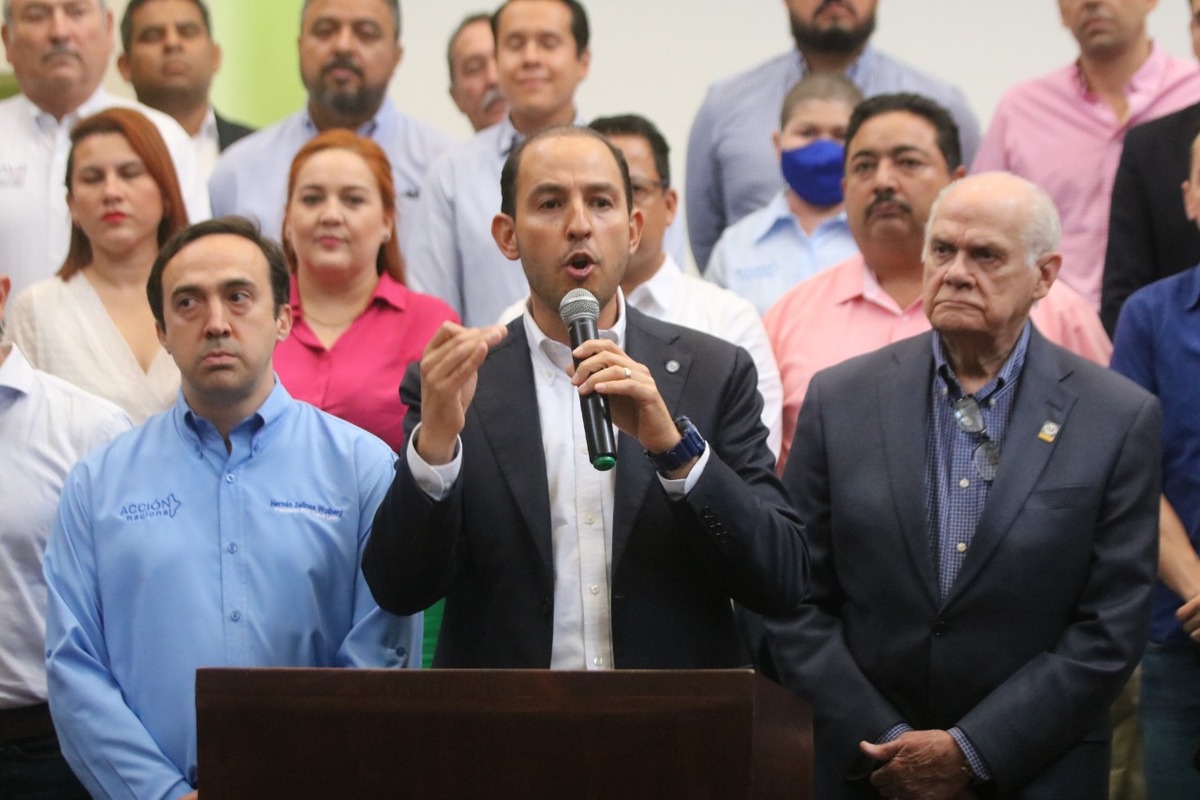 Marko Cortés, presidente Nacional del PAN. Foto: Leonel Rocha