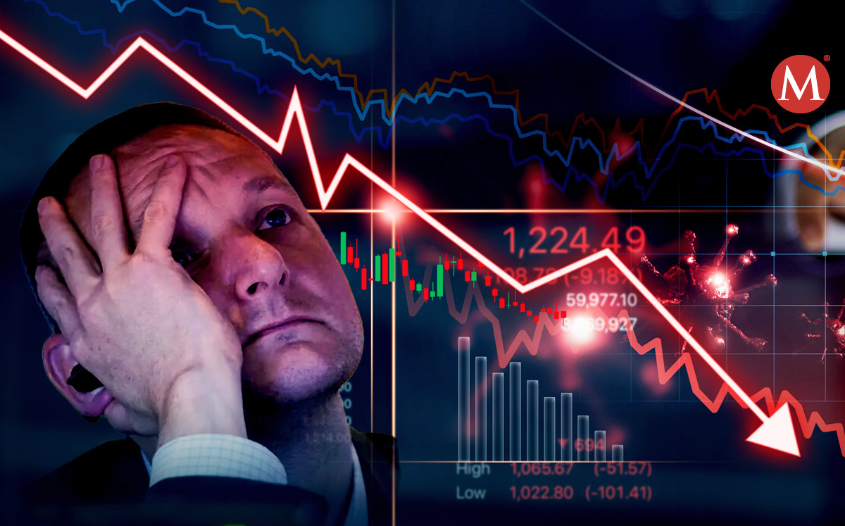 Los mercados de todo el mundo volvieron a caer a medida que las preocupaciones sobre una economía frágil vuelven a surgir. (AP)