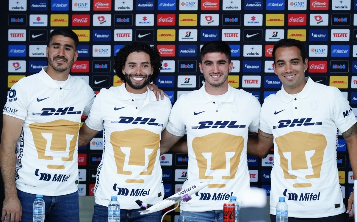 Pumas presenta a sus nuevas incorporaciones (Imago7)