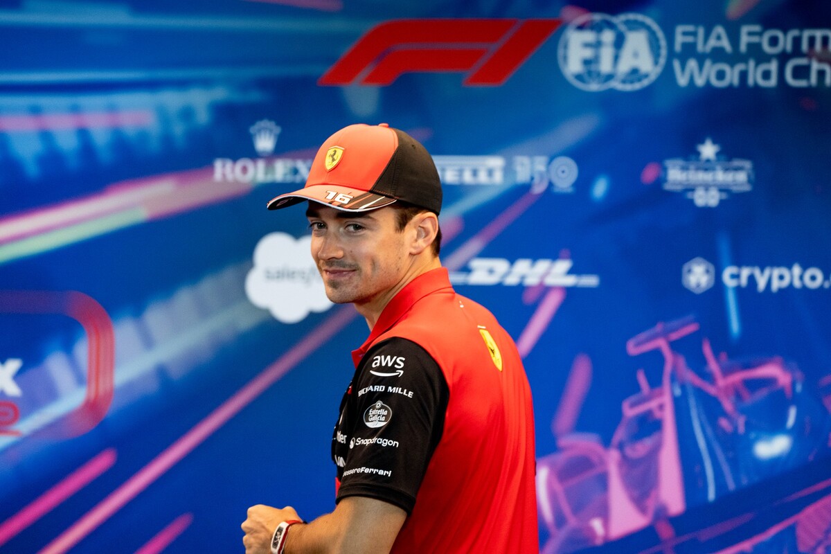 Charles Leclerc en el Gran Premio de Canadá (AP)