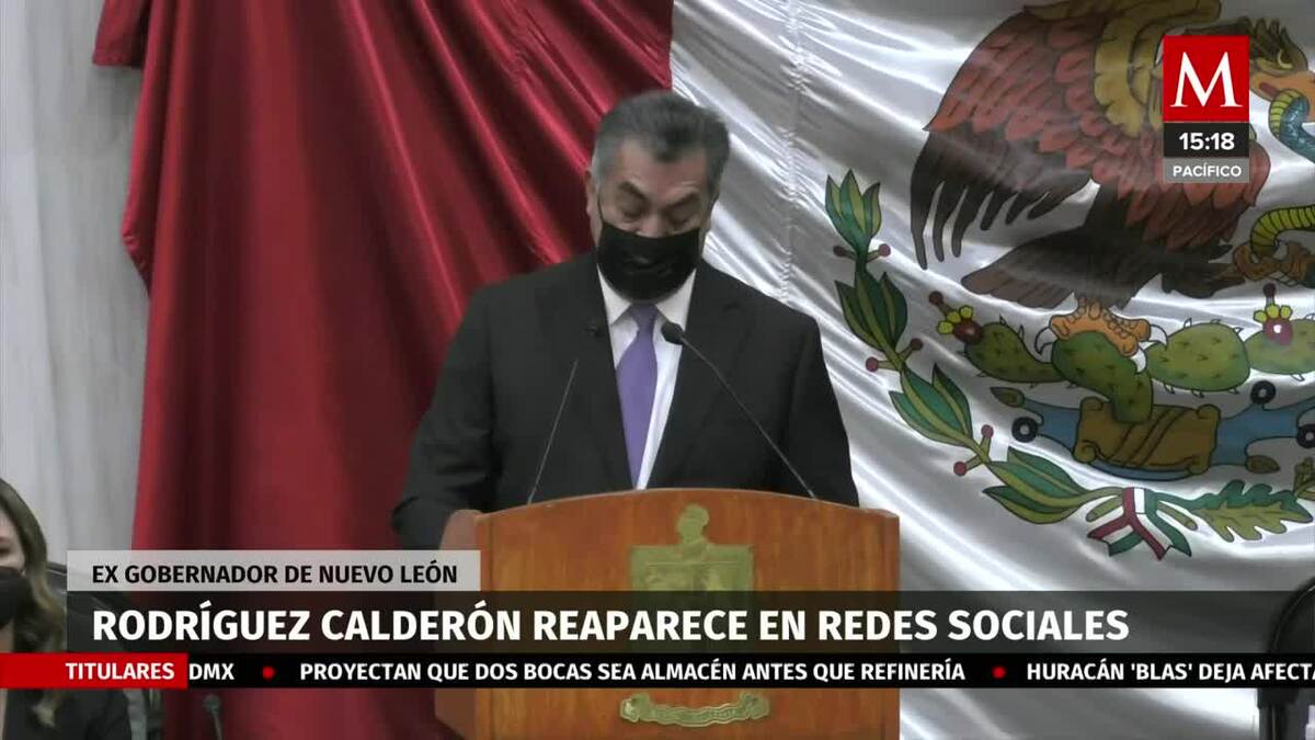 El Bronco agradece apoyo tras salir del hospital