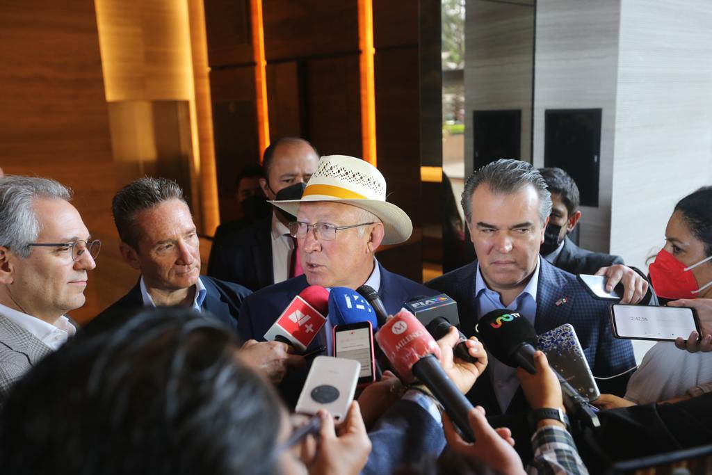 Embajador de Estados Unidos en México, Ken Salazar. (Jorge Carballo)