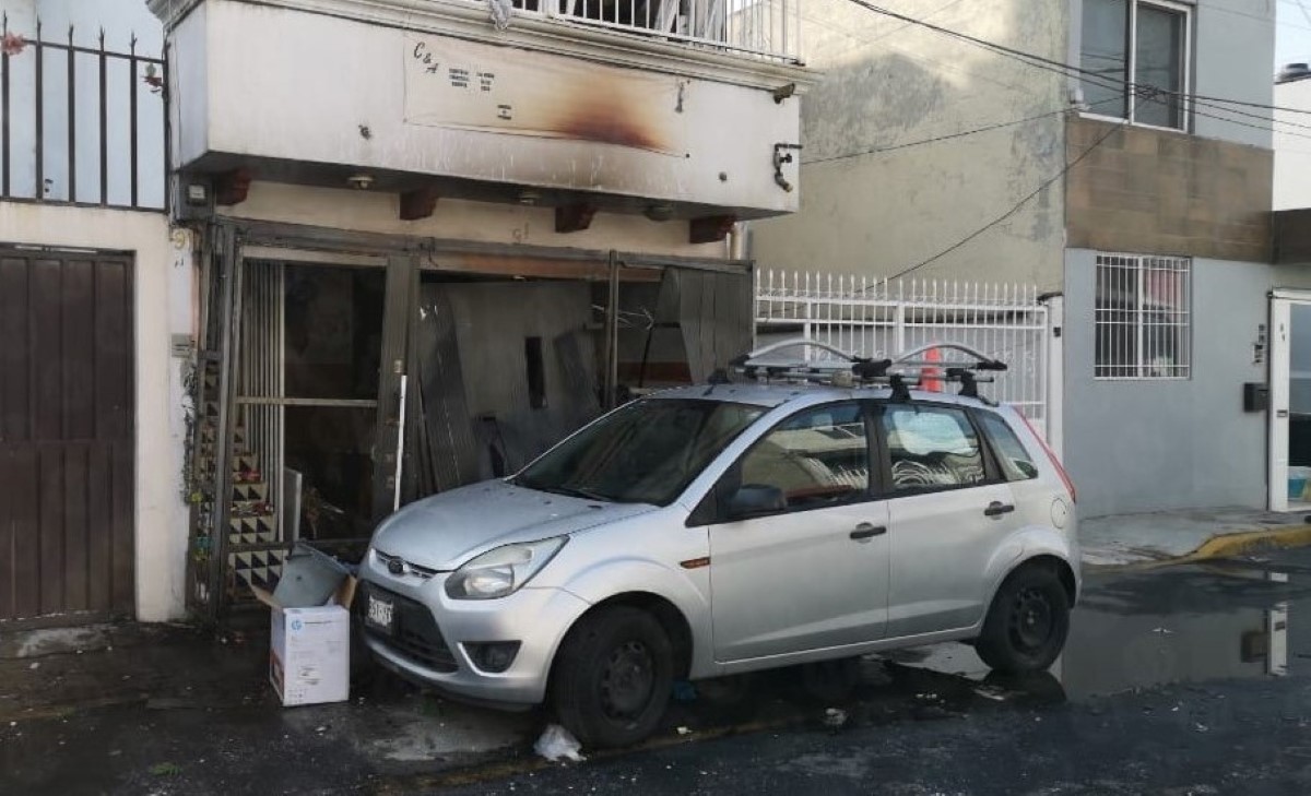 La explosión ocurrió debido a una fuga de gas dentro de la casa. | Jorge Becerril